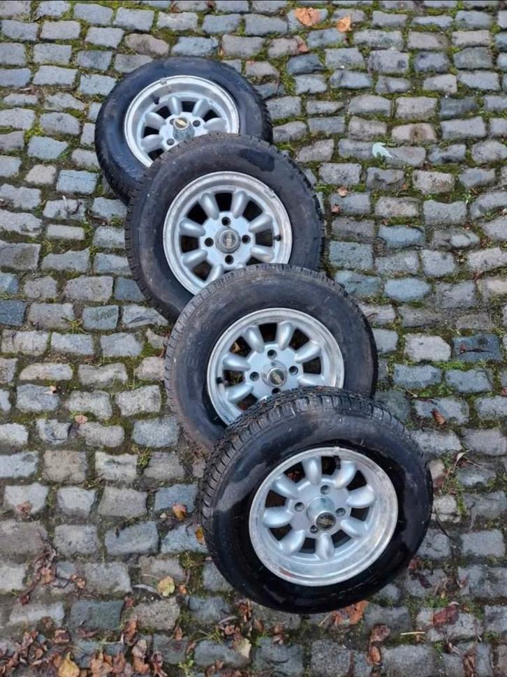 Minilite velgen 13", Auto-onderdelen, Banden en Velgen, Velg(en), 13 inch, Gebruikt, Ophalen