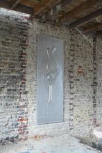 Large Brutalist Aluminum Wall Relief - Marc D'Haenens, Ophalen
