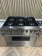 Prachtig Luxe Viking 91cm Fornuis Inox + Gas + Elektr. Oven, Elektronische apparatuur, Fornuizen, Ophalen of Verzenden, Grill