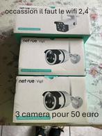 3 camera wifi 2;4  occassion pour 50 euro, Enlèvement, Caméra