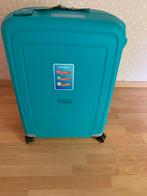 Samsonite reiskoffer ‘s cure spinner aqua blauw 69/25, Ophalen, Nieuw, Slot