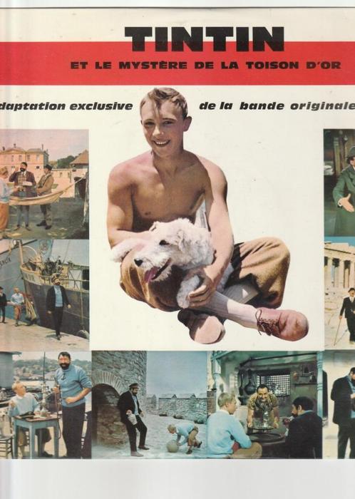 Vinyle, 10" - Tintin "Et le mystère de la toison d'or" - B.O, CD & DVD, Vinyles | Musiques de film & Bandes son, Comme neuf, 10 pouces
