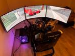 Simracing simulateur fanatec clubsport complet gaming course, Ophalen, Zo goed als nieuw