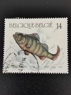Belgique 1990 - pêche - perche - timbre du carnet, Enlèvement ou Envoi, Affranchi