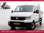 Volkswagen Crafter 35 2.0 TDI 140pk E6 D.C. Highline Kipper, Auto's, Wit, Bedrijf, 184 g/km, Onderhoudsboekje