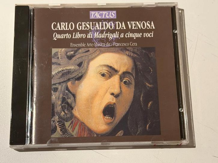 Carlo Gesualdo Da Venosa – Quarto Libro Di Madrigali..., CD & DVD, CD | Classique, Utilisé, Enlèvement ou Envoi