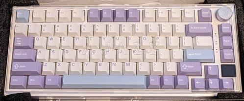 AJAZZxNACODEX - AK820PRO - Flying Fish Switch - Purple/White, Computers en Software, Toetsenborden, Nieuw, Draadloos, Ophalen of Verzenden