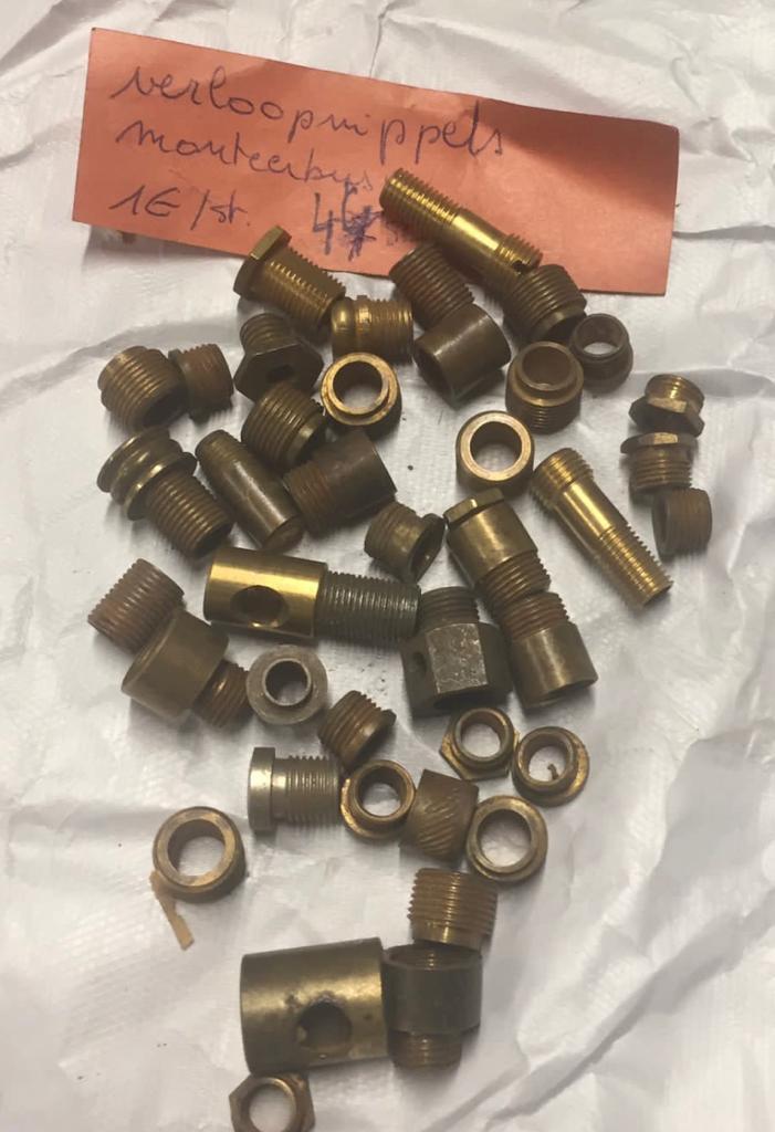 Koperen onderdelen om lusters te maken en herstellen, Huis en Inrichting, Lampen | Hanglampen, Ophalen of Verzenden