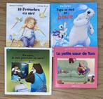 4 chouettes livres enfant 4 ans pour 12€, Enlèvement ou Envoi, Utilisé, Fiction général, 4 ans