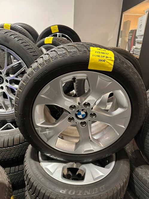 Originele BMW 5x120 225/50/17 DUNLOP RUNFLAT* winterkit, Auto-onderdelen, Banden en Velgen, Band(en), Winterbanden, 17 inch, 225 mm