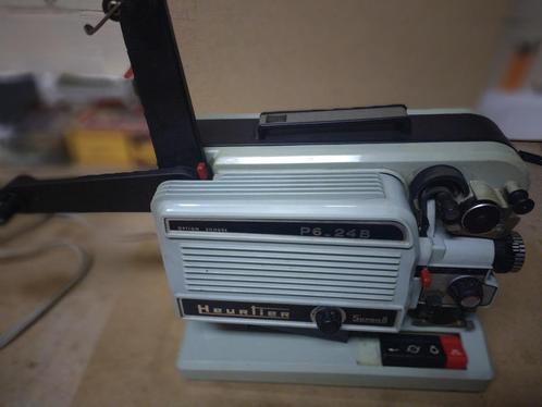 Retro : Heurtier Projektor P6 - 24B -film super 8, Verzamelen, Foto-apparatuur en Filmapparatuur, Projector, 1960 tot 1980, Ophalen of Verzenden