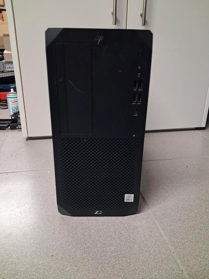 HP Z2 G5 TWR workstation - I7-10700, Computers en Software, Desktop Pc's, Refurbished, 3 tot 4 Ghz, SSD, 16 GB, Met videokaart