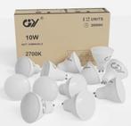 24 Ampoules led GU10 Blanc Chaud 2700K 10W Spot interieur, Ophalen of Verzenden, Zo goed als nieuw