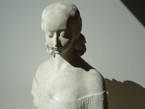 Jean FEREMANS °1912-1990 MECHELEN grote buste enig exemplaar, Antiek en Kunst, Kunst | Beelden en Houtsnijwerken, Ophalen