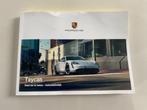 PORSCHE TAYCAN INSTRUCTIEBOEKJE 2021 NEDERLANDS, Ophalen of Verzenden
