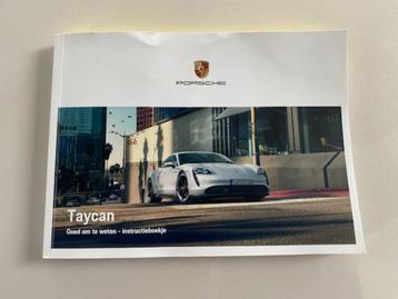 PORSCHE TAYCAN INSTRUCTIEBOEKJE 2021 NEDERLANDS beschikbaar voor biedingen