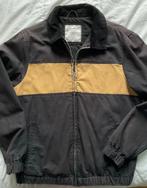 Pull&Bear, jas zwart met strook zandkleur, M, Maat 48/50 (M), Zwart, Ophalen of Verzenden, Zo goed als nieuw
