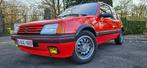 Peugeot 205 GTI 1.6 – 1986 – Rouge – Moteur révisé à neuf, Auto's, Peugeot, Voorwielaandrijving, Stof, Zwart, Bedrijf