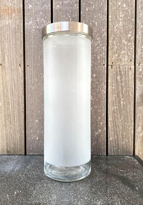Glazen voorraadpot, Antiek en Kunst, Antiek | Glaswerk en Kristal, Ophalen of Verzenden