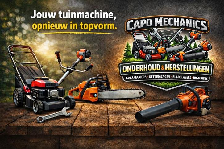 Capo mechanics! Onderhoud!, Jardin & Terrasse, Tondeuses à gazon, Enlèvement