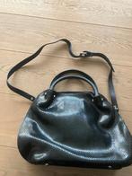 Handtas Gianni Notaro - Carol J - Kleur zwart crocco, Handtassen en Accessoires, Tassen | Damestassen, Ophalen of Verzenden, Zo goed als nieuw