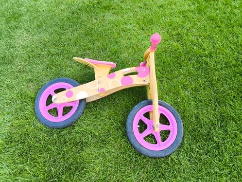 Roos loopfietsje, Kinderen en Baby's, Speelgoed | Buiten | Voertuigen en Loopfietsen, Ophalen