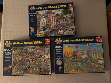 Lot van 3 puzzels Van Haasteren beschikbaar voor biedingen