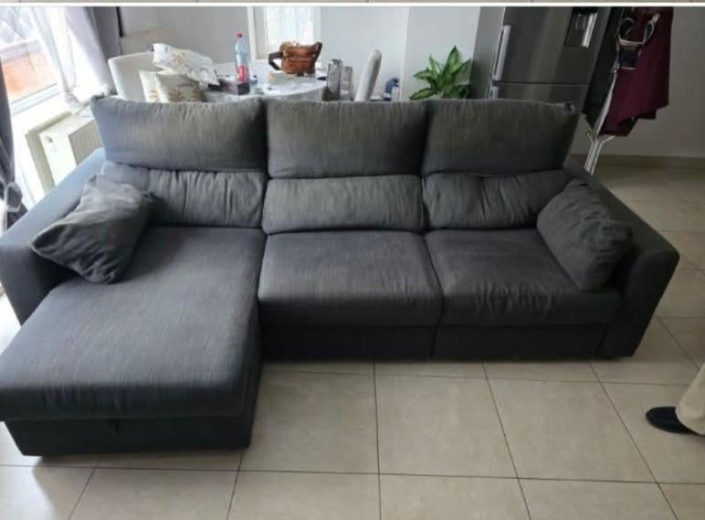 URGENT canapé 3pl.+ Méridienne coffre IKEA, Maison & Meubles, Canapés | Coins salons complets, Enlèvement