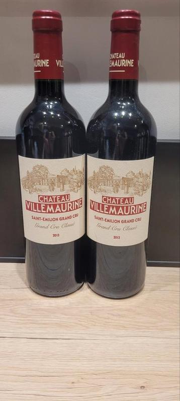 Château Villemaurine Grand Cru Classé de Saint-Emilion 2013  beschikbaar voor biedingen