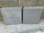 Granieten tegels laatste stuks, Gebruikt, Natuursteen, Ophalen, Terrastegels