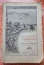 Le Manuscrit d'Etienne, Souvenirs d'un jeune étudiant, 1900, Antiquités & Art, Enlèvement ou Envoi