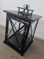 Lantaarn lamp, Ophalen, Gebruikt, Zwart, Metaal