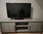 Grijze Tv-kast 160x56x45cm voor maar €40, open voor bieding, Ophalen, Gebruikt, Eikenhout, 50 tot 100 cm