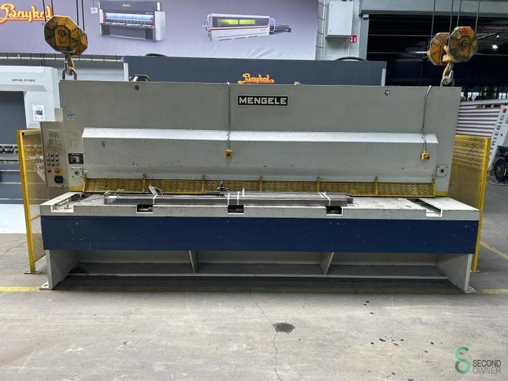Plaatscharen Mengele S8-4000 1998, Zakelijke goederen, Machines en Bouw | Metaalbewerking