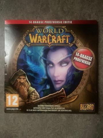World of Warcraft trail disc pc game 