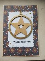 Zelfgemaakte kerstkaart met omslag, Hobby en Vrije tijd, Kaarten | Zelfgemaakt, Ophalen of Verzenden, Nieuw, Kerst