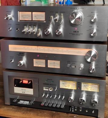 Akai AM-2600 / AT-2400 / deck K7 GXC-730D beschikbaar voor biedingen