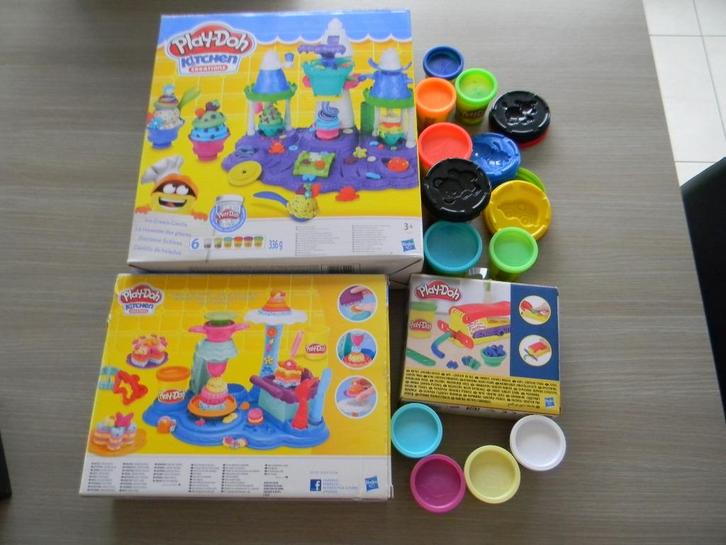 plasticine play doh set, Kinderen en Baby's, Speelgoed | Educatief en Creatief, Gebruikt, Knutselen, Ophalen