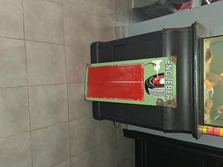 A vendre cette jolie plaque émaillée., Verzamelen, Merken en Reclamevoorwerpen, Gebruikt, Reclamebord, Ophalen of Verzenden