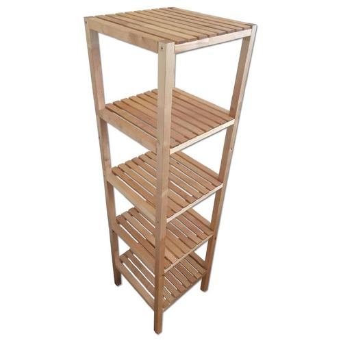 IKEA MOLGER open houten opberg rek badkamer, Huis en Inrichting, Badkamer | Badkamermeubels, Gebruikt, Ophalen