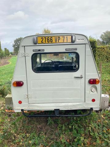 Daf 33 bestel stootijzer =achterbumper gezocht, Enlèvement, Utilisé, Pièces Oldtimer ou Ancêtre