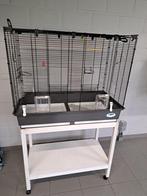 vogelkooi met standaard op wielen, Dieren en Toebehoren, Ophalen, Gebruikt, Kunststof, Vogelkooi