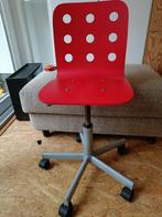 Jules Bureaustoel IKEA rood, Huis en Inrichting, Bureaustoelen, Ophalen of Verzenden, Gebruikt, Rood, Bureaustoel