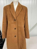 Vintage Trench Coat - Jobis Luxury angora-mohair wol jas L, Maat 42/44 (L), Ophalen of Verzenden, Bruin, Zo goed als nieuw