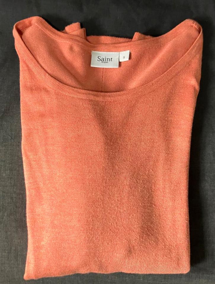 Saint Tropez Top Mila Boothals, Kleding | Dames, Topjes, Zo goed als nieuw, Maat 36 (S), Roze, Lange mouw, Ophalen of Verzenden