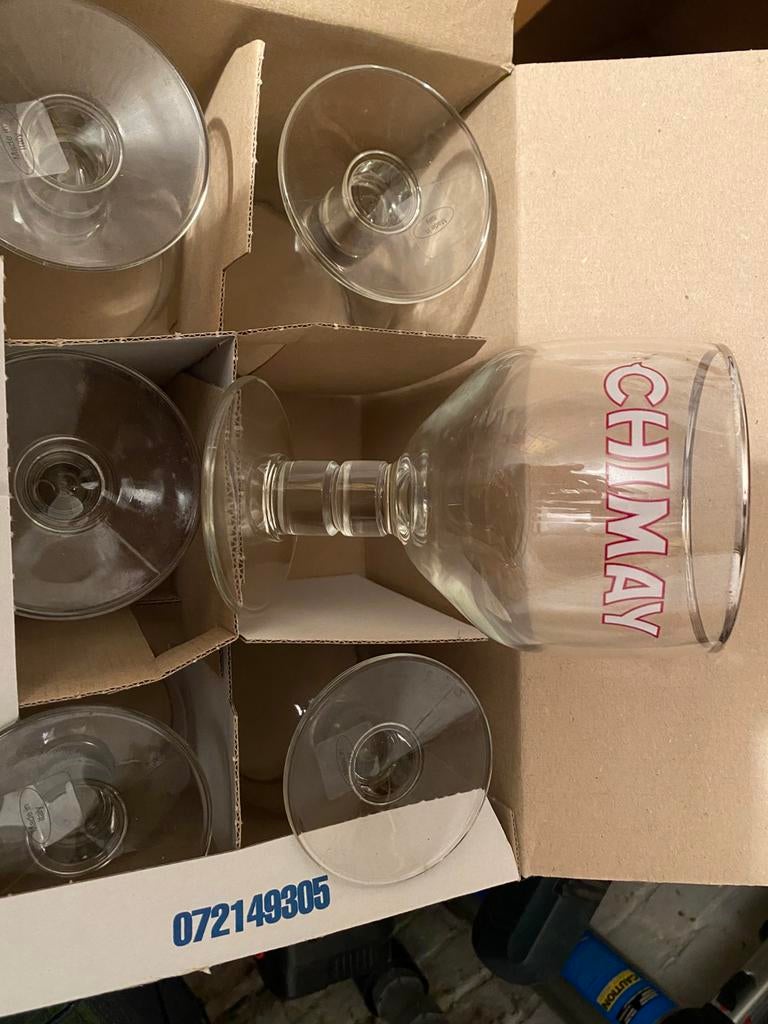 Verres Chimay, Enlèvement, Comme neuf