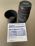 SIGMA 70-300mm F4-5.6 DG Macro, Ophalen of Verzenden, Macrolens, Zo goed als nieuw, Zoom