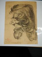 Caricature réalisée par Dany aux folies Bergères 1956, Enlèvement ou Envoi