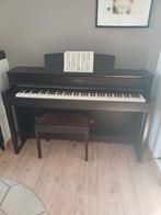 Piano Yamaha CPL-545R + Tabouret, Ophalen, Zwart, Zo goed als nieuw, Piano