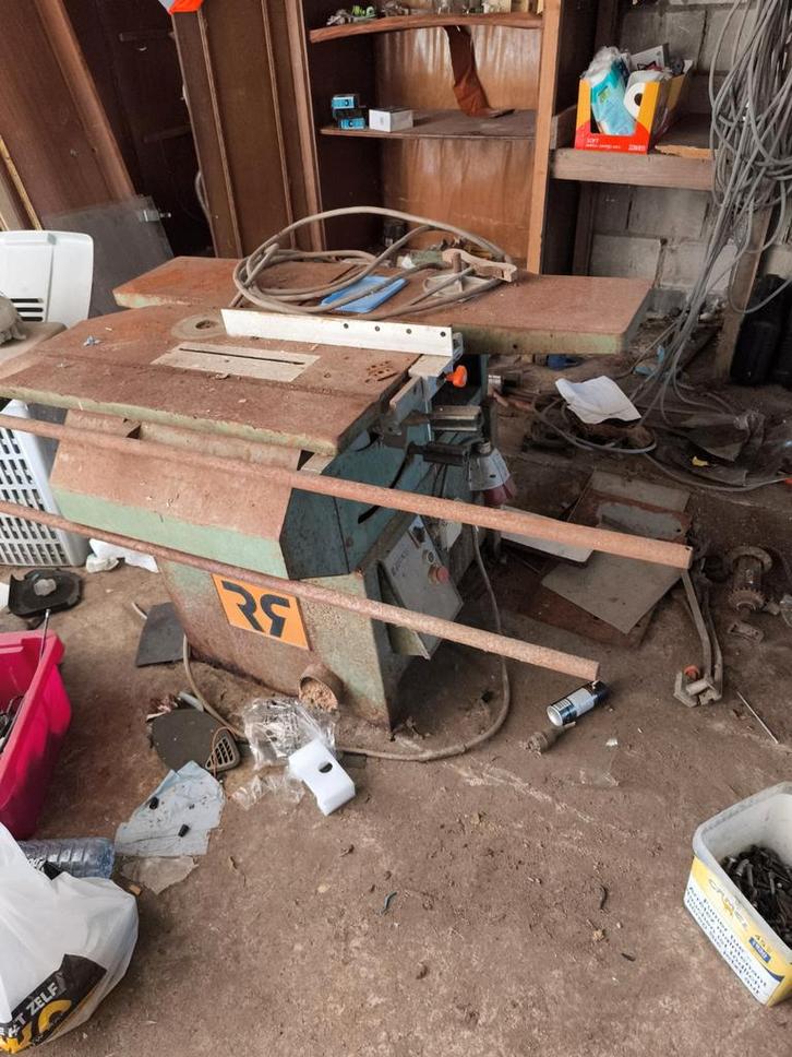 Robland combinatiemachine zaag/frees – 400V – gietijzer, Doe-het-zelf en Bouw, Werkbanken, Gebruikt, Ophalen of Verzenden